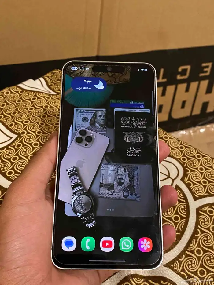 سامسونج اس 24 اف اي نضيف للبيع او البدل بايفون 7
