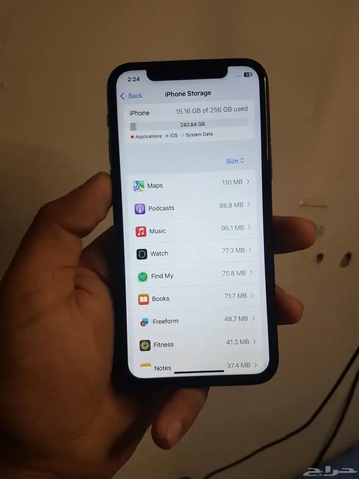 ايفون 11 برو 256 قيقا 8