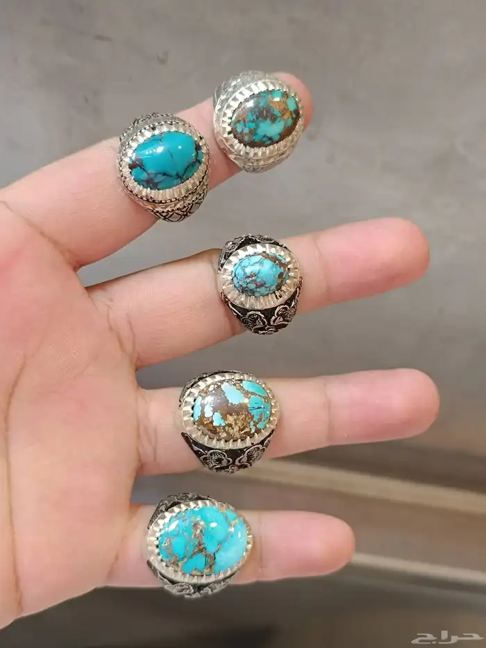 خواتم فيروز نيشابوري طبيعي 1