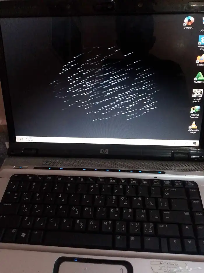 كنبيوتر hp نضيف فيه بطاريه فقط ويدعم نضام الوندوز 10 3
