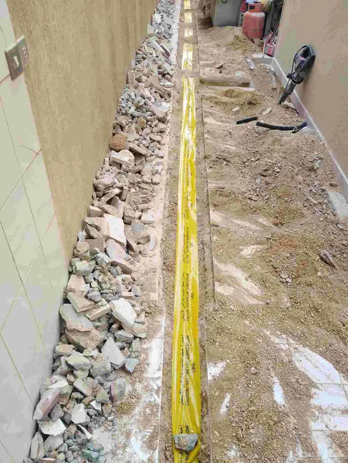 غاز مركزي تمديد تشغيل صيانه 4