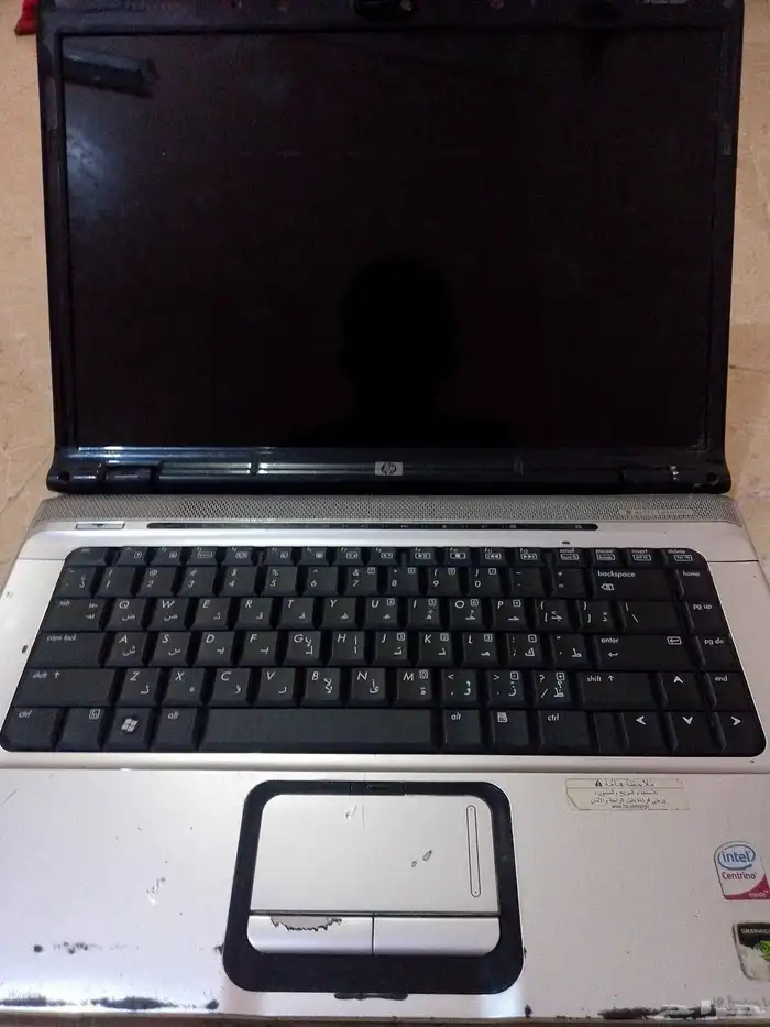 كنبيوتر hp نضيف فيه بطاريه فقط ويدعم نضام الوندوز 10 0