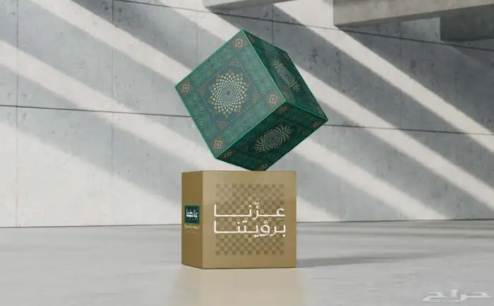 اليوم الوطني 95 مكعبات saudi national day 95 cube box 0