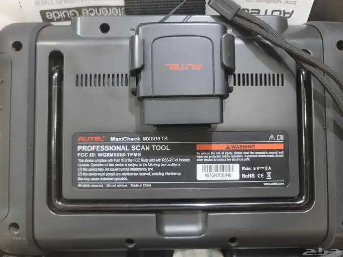 للبيع جهاز فحص وبرمجة جميع السيارات شركة AUTEL MX 808 5