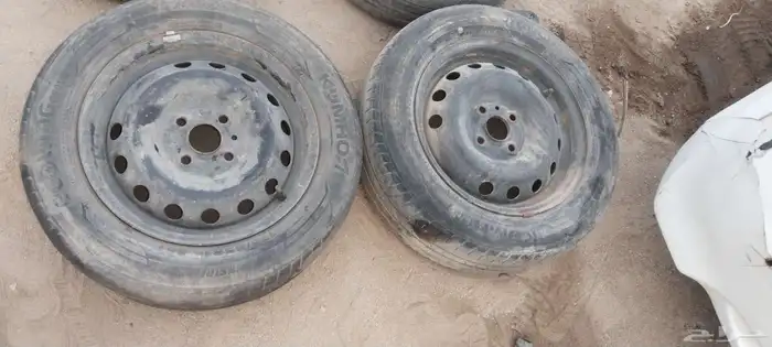 4جنوط حديد مقاس 14 تركب على يارس واكسنت وكيا ريو وسزوكي 0