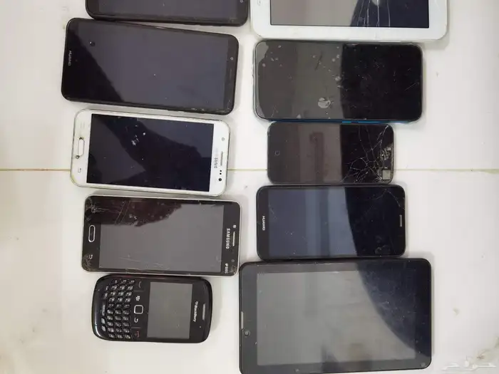 جوالات نصه خربان ونصه شغال وتنفع قطع غيار للبيع كامله 1