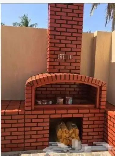 ديكور مشب نار 5