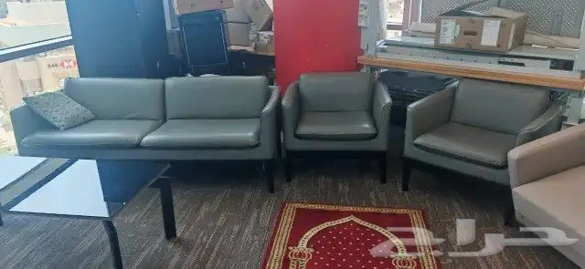 اثاث مكتبي متكامل مكاتب وكراسي وكنبات 1