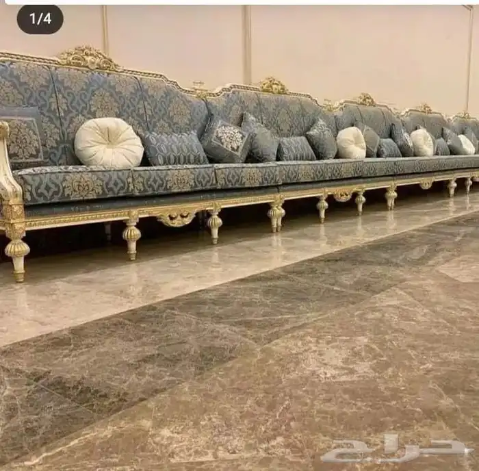 تفصيل كنب كلاسيكي مصري دمياطي زان أحمر 3