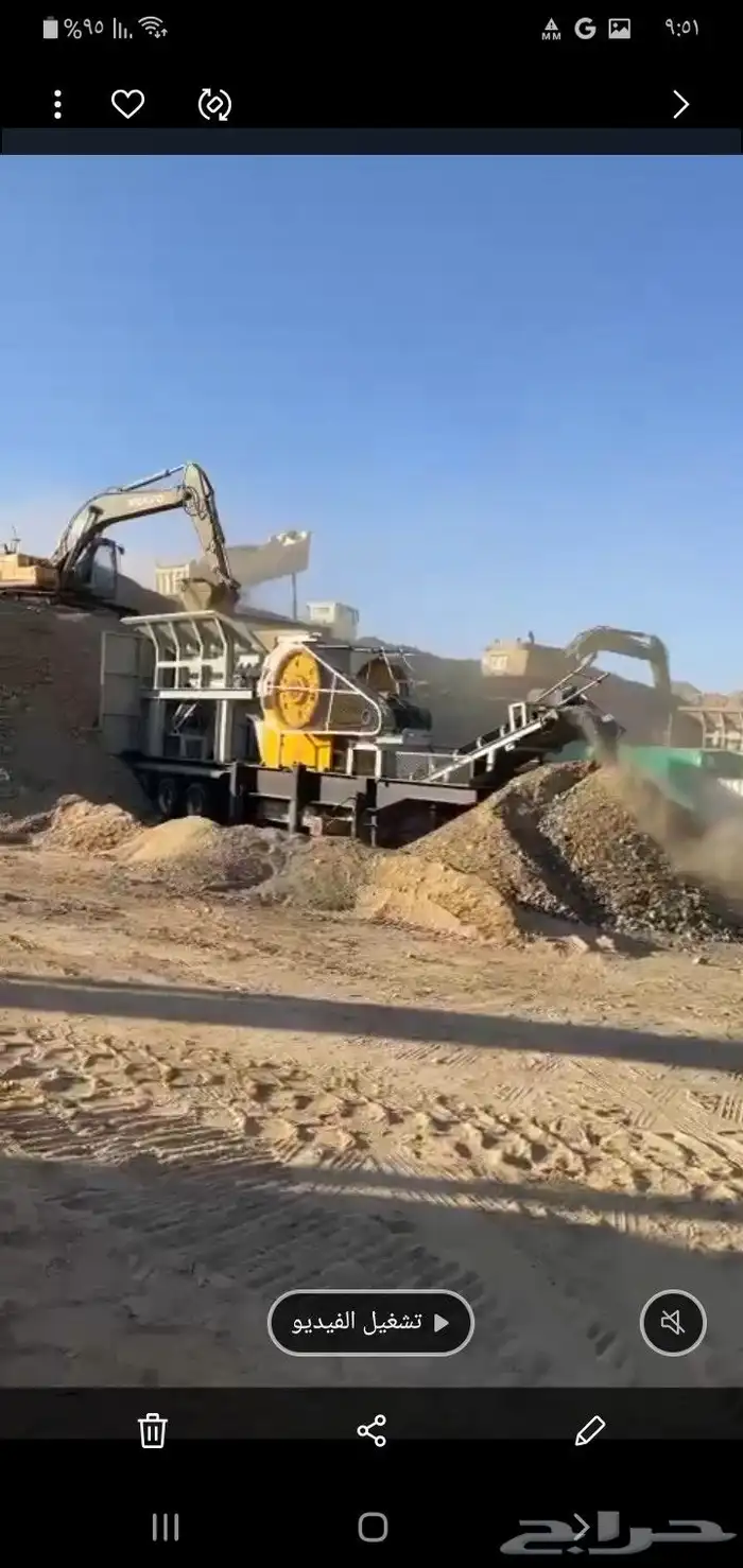 كسارات كساره للإيجار الشهري العمل بالمتر 0