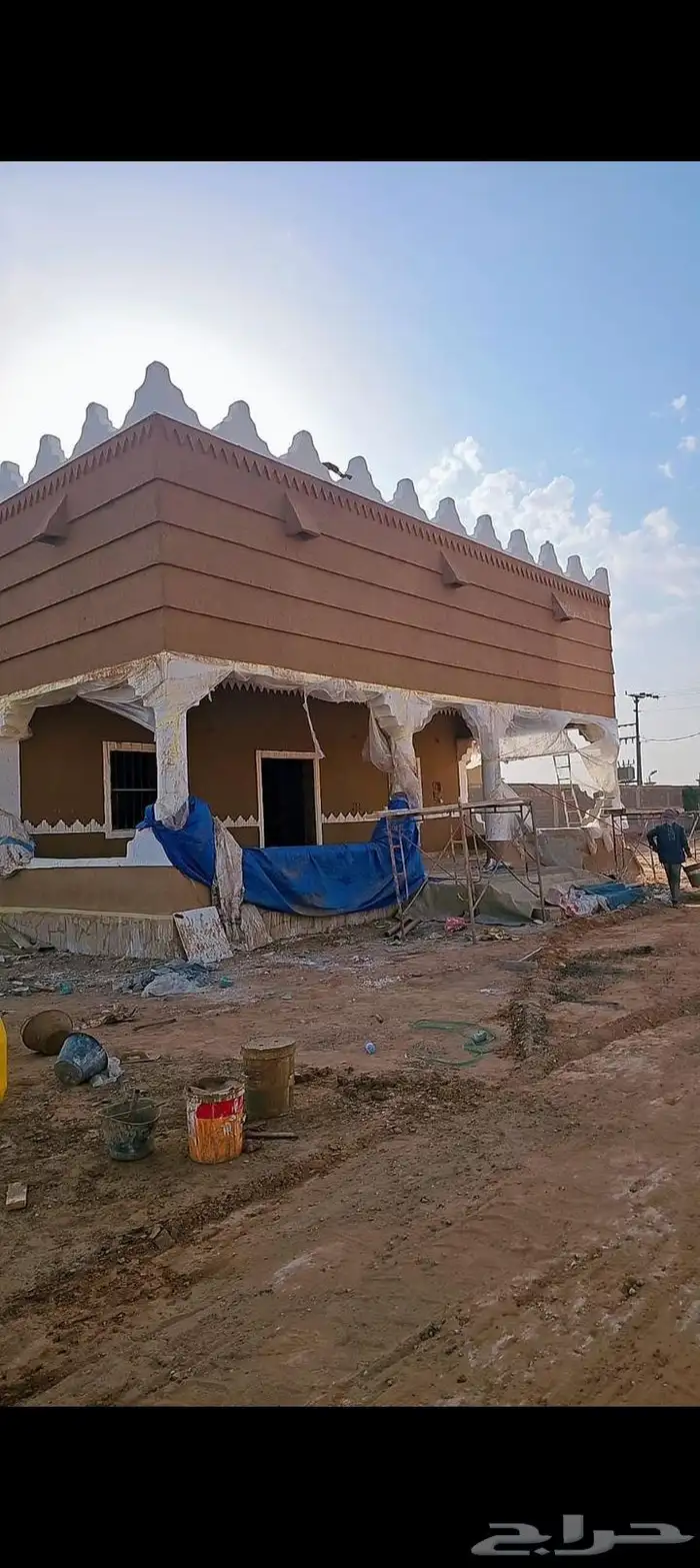 مقاول مباني تراثيه حجر وطين وأسقف من خشب الاثل وتليوست وترمي 5