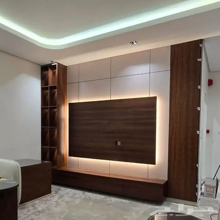 بديل الشيبورد ديكورات خلفيه تلفزيون شاشه سرير 5