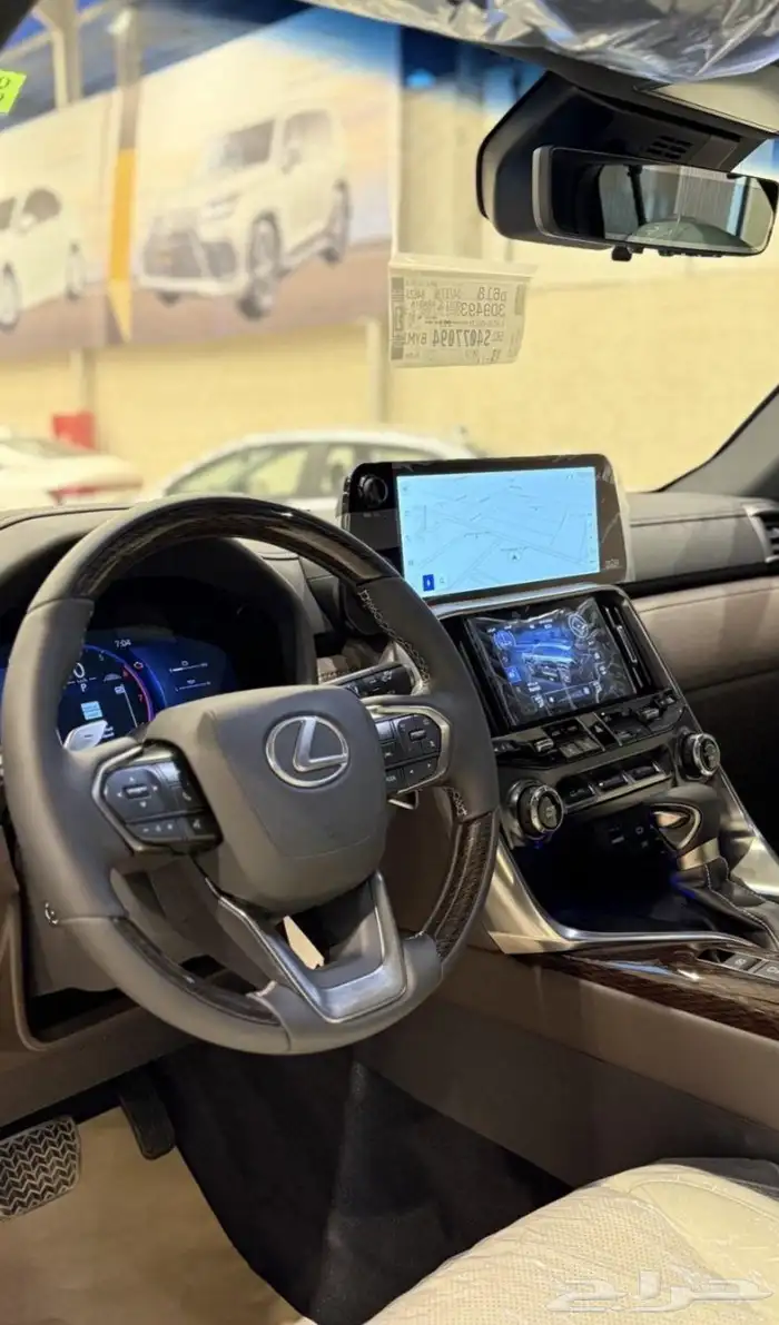 لكزس LX600 BB سعودي ابيض دخليه اف وايت 2025 ( بطاقه جمركيه ) 15