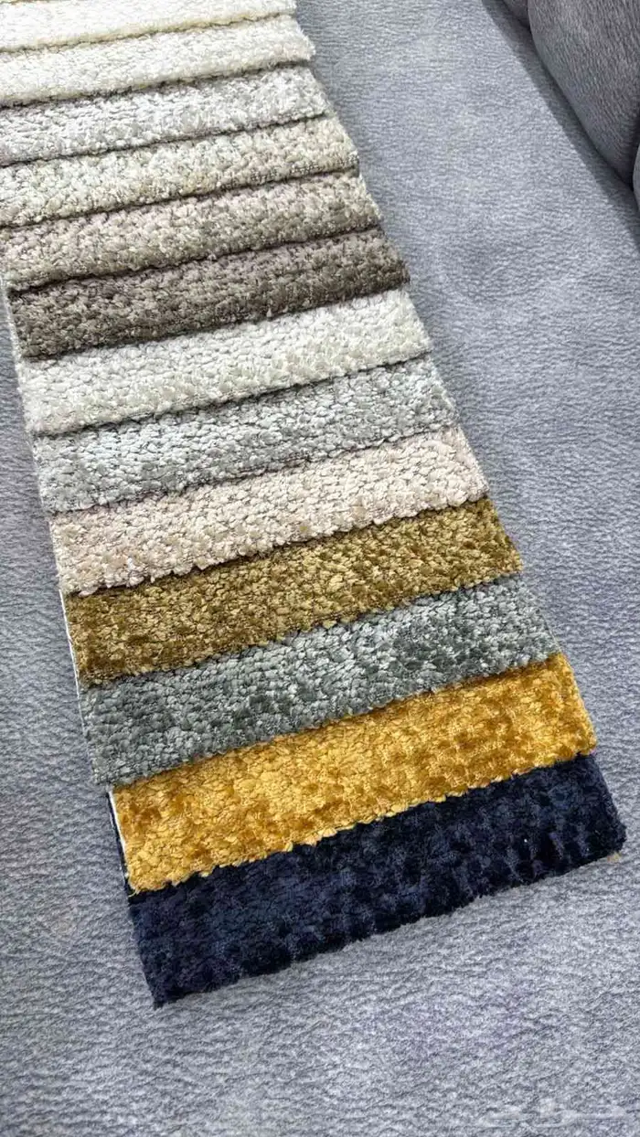 مكه تفصيل تنجيد كنب طقم مساند باطرمه ستارة ويفي 0