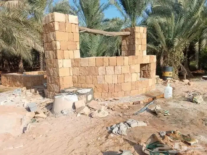 غرفه حجر غرفه خذان حجر جدار مشب كمار اجار مدخنه شوايه هزام 0
