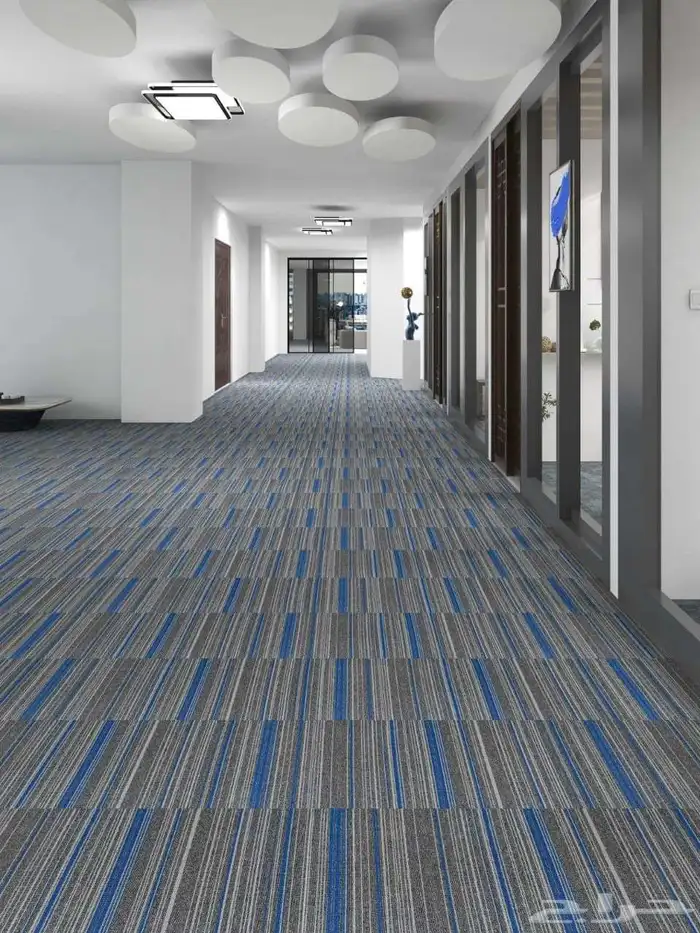 فرش مكاتب بلاط موكيت مكتبي مربعات للشركات والمؤسسات والمكاتب 16