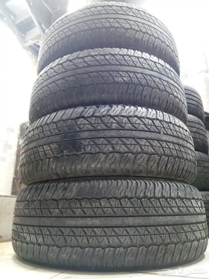 4 كفرات دنلوب ياباني مقاس 265 65 17 0
