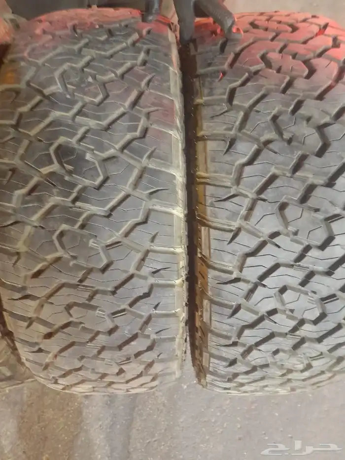 كفرات نص حجري اوفنكس مقاس 285 على 70جنط 17مستخدم 4
