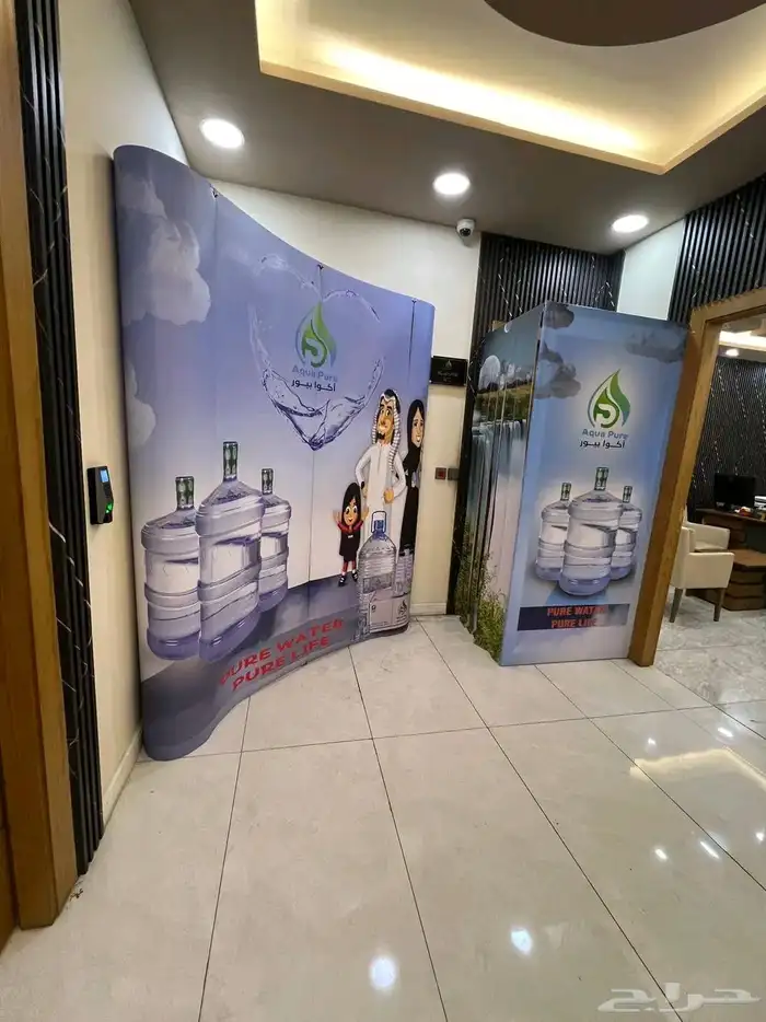 لوحات مشاريع مواقع عقارات محلات طباعة بنر استيكر اعلام دروع 6