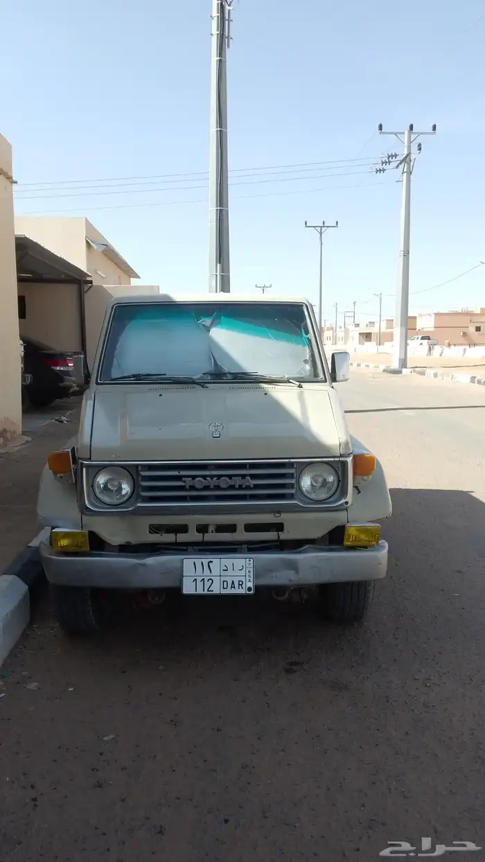 اللبيع جيب ربع تويوتا موديل 90لاستماره جديده ولافحص منتهي 4