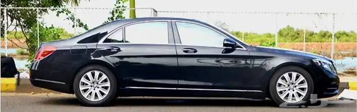 جنوط مرسيدس يخت S class 2016 مع كفرات نظيفه 1