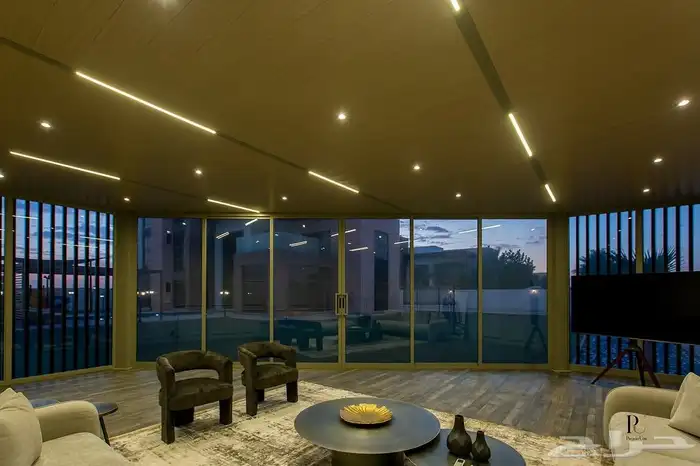تنسيق حدائق اشجار جلسات احواض زرعيه شلالات مجلس زجاج 6