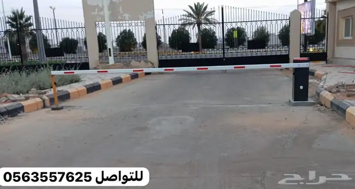 تركيب بوابة مواقف بوابات التحكم في دخول وخروج السيارات 0