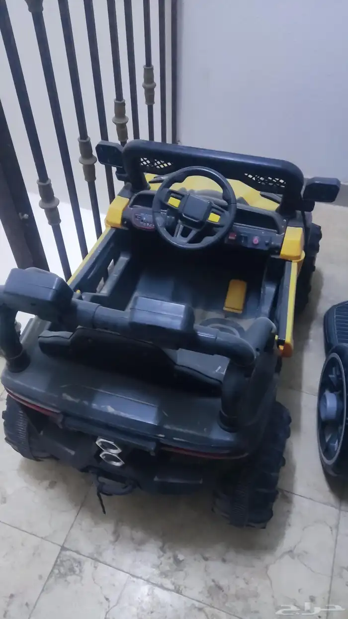 سياره اطفال ومتوسيكل ومسبح كبير 2