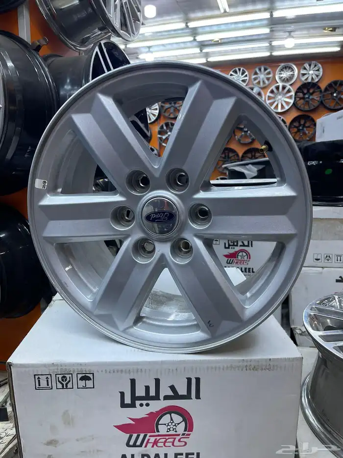 جنوط فورد F150 مقاس 17 اصلي وكاله 0