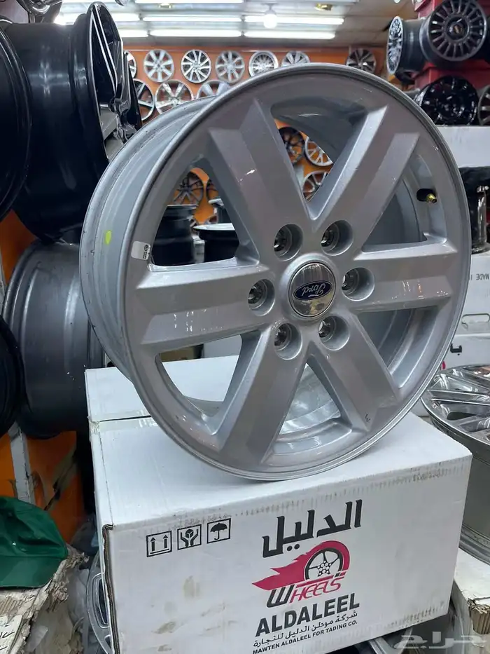 جنوط فورد F150 مقاس 17 اصلي وكاله 6