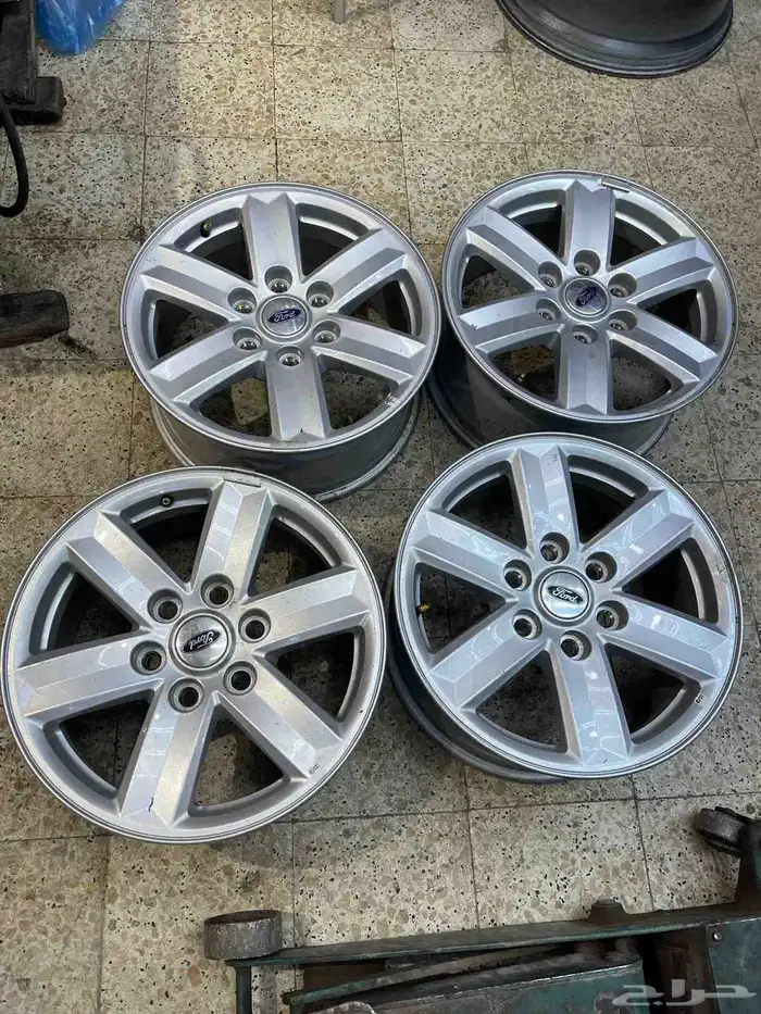 جنوط فورد F150 مقاس 17 اصلي وكاله 4