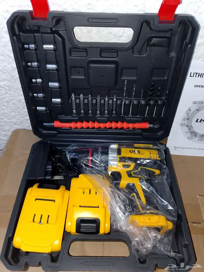 دريل شحن بطاريه 24فولت جديد 3