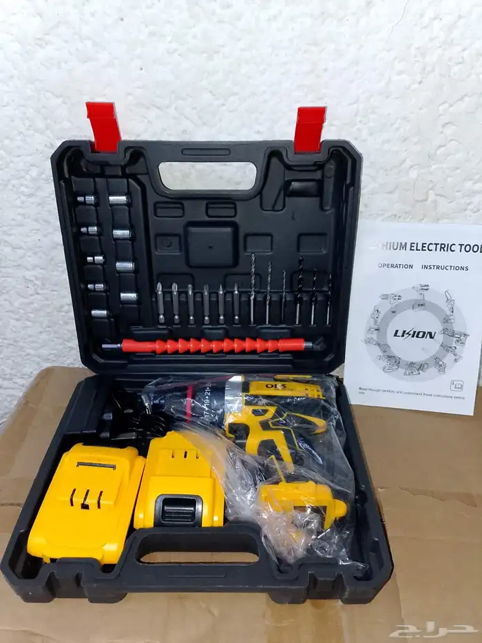 دريل شحن بطاريه 24فولت جديد 1