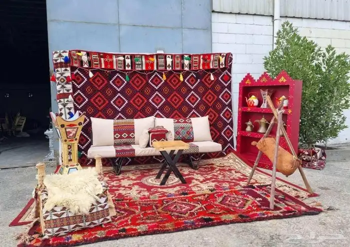 تاجير جلسات تأجير كراسي ملبسه وبدون تأجير طاولات قزاز 8