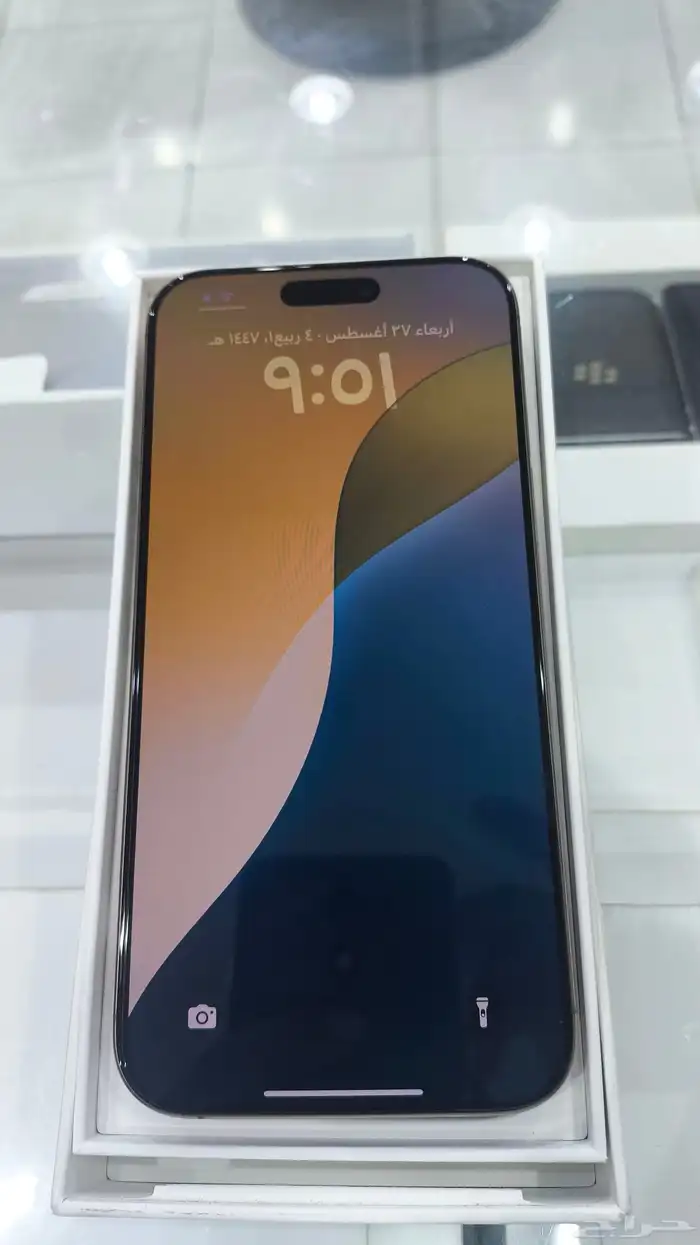 تم البيع أيفون 16 برو ماكس شبه جديد 3