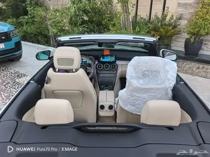 للبيع مرسيدس 2021 كشف احمر C200بحالة الوكاله 25