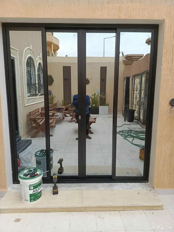 باب سحاب دبل جلاس رد الكسر 0
