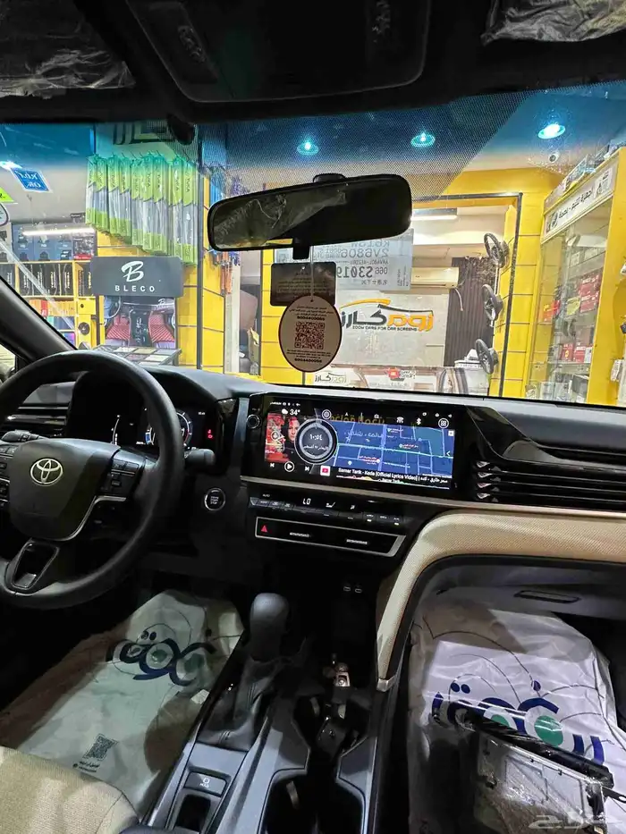 شاشة كامري 2025 شكل الوكالة 12 بوصة CarPlay 2k 0