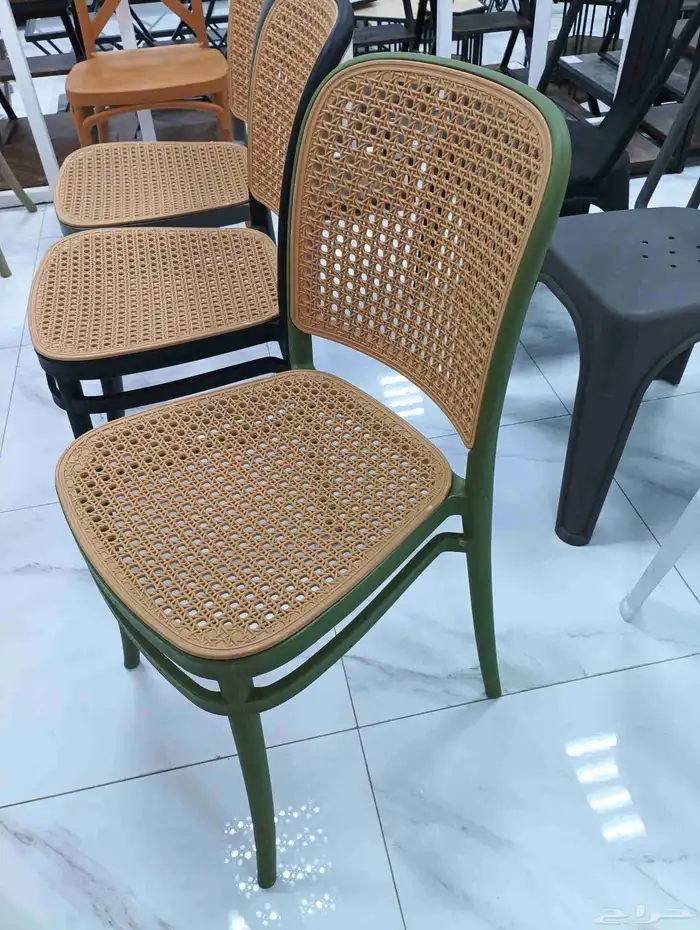 كراسي مطاعم فايبر 3