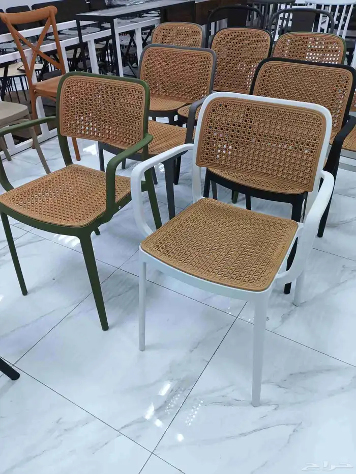 كراسي مطاعم فايبر 0