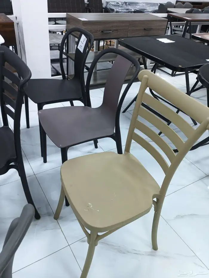 كراسي مطاعم فايبر 8
