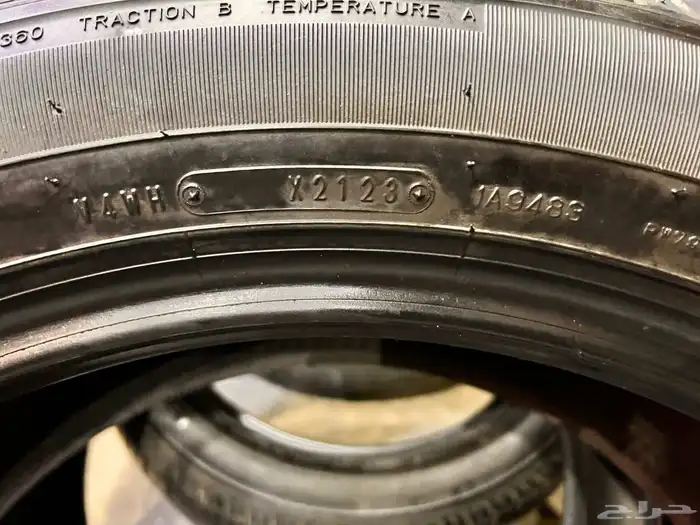 كفرات دنلوب جيب لكزز مقاس 275.50.21 تاريخ 23 7