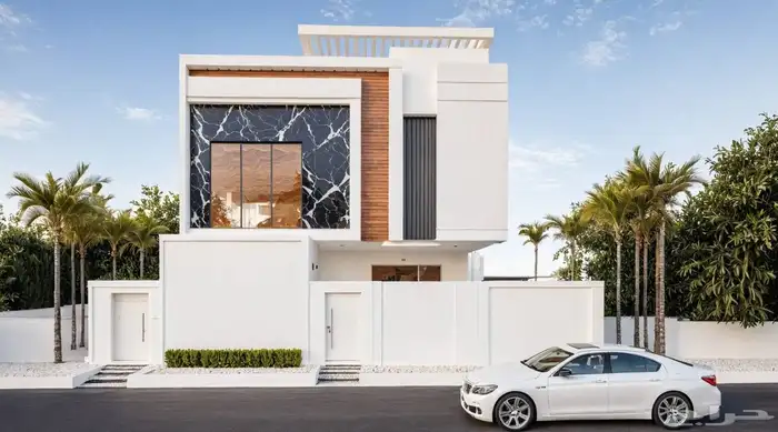 تصميم معماري تصميم فلل استراحات شاليهات واجهات 7