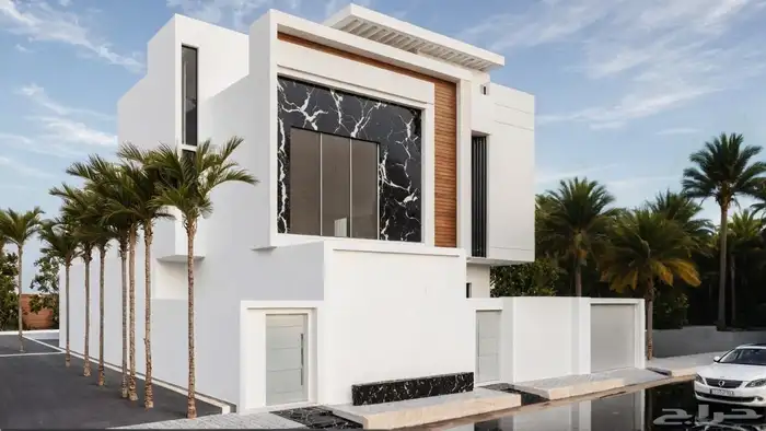 تصميم معماري تصميم فلل استراحات شاليهات واجهات 2