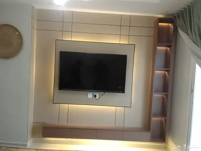 ديكورات داخليه ديزاين شاشه شيبرد بديل الخشب بديل الرخام بديل 0