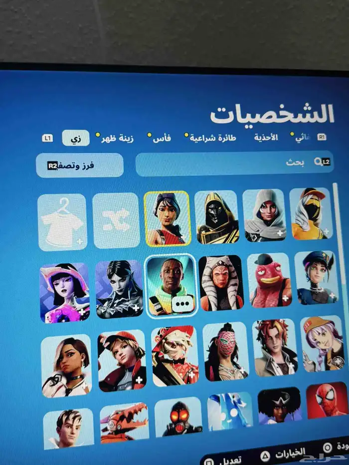 حساب فورت نايت بدون ابيك وسعر على اسوم وفيه حساب قراند 6