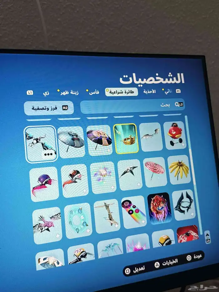 حساب فورت نايت بدون ابيك وسعر على اسوم وفيه حساب قراند 4