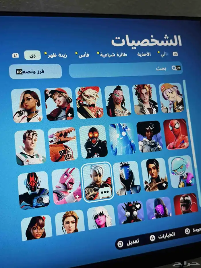 حساب فورت نايت بدون ابيك وسعر على اسوم وفيه حساب قراند 2