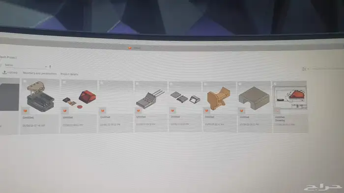 خدمة الطباعة ثلاثية الأبعاد والتصاميم الثلاثية الأبعاد 3