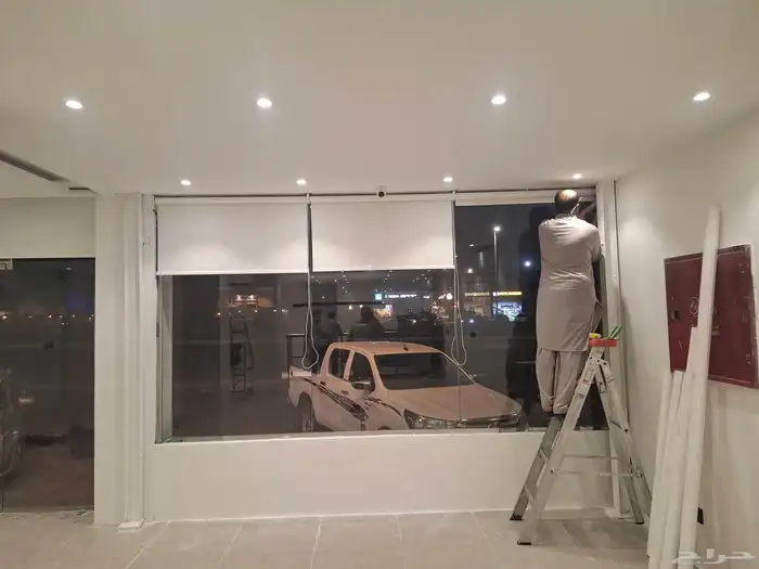 ستائر رول ستائر ويفي ستائر خشبية 5